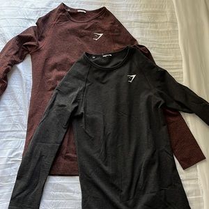 Gymshark Vital Seamless Long Sleeve Shirt Bundle